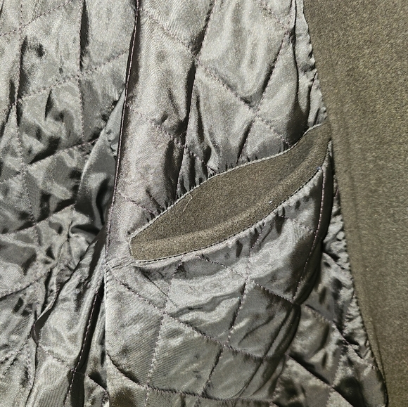 London Fog Men's Khaki Pea Coat - Picture 5 of 6